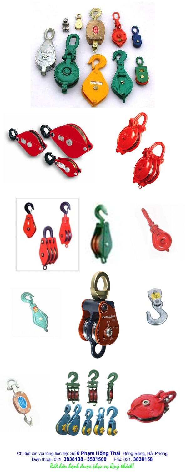 Ròng rọc - Pully - Vật tư Việt Nam - Vattu.vn